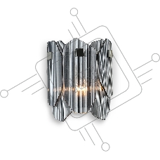 Светильник Ambrella light LH31207/2 SN/SM сатин никель/дымчатый E14*2 max 40W 220*150*270