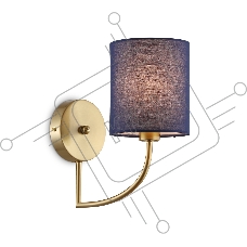 Настенный светильник Ambrella light LH71275 BS/DB латунь/темно синий E14 max 40W 225*120*250