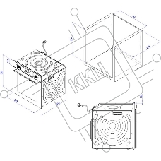 Духовой шкаф KORTING OKB 4701 CNRN