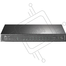 Коммутатор TP-Link TL-SG1210P 10-портовый гигабитный настольный с 8 портами PoE+ SMB