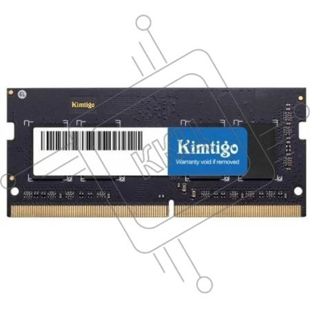 Оперативная память Kimtigo DDR4 4Gb 2666MHz KMKS4G8582666 RTL PC4-21300 CL19 SO-DIMM 260-pin 1.2В single rank