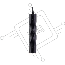 Светильник Ambrella light TN7779 BK черный GU10 D55*290