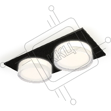 Комплект встраиваемого светильника Ambrella light XC6526066 SBK/FR/CL черный песок/белый матовый/прозрачный MR16 GU5.3 (C6526, N6241)