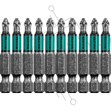 Биты KRAFTOOL Optimum Line, PZ2, 50 мм, тип хвостовика E 1/4