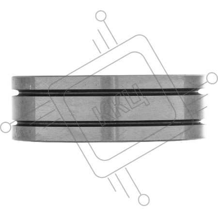 Подающий ролик, V профиль под стальную проволоку 0,8-1мм, 2 шт// Denzel