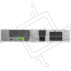 Источник бесперебойного питания Ippon Na+ RTA 3000 3000Вт 3000ВА белый