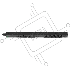 Блок распределения питания Panduit P22B39M верт.размещ. 20xC13 2xC19 базовые 16A EN 60309