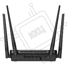 Роутер D-Link DIR-822/RU/E1A, Wireless AC1200 Dual-Band Router with 1 10/100Base-TX WAN port and 4 10/100Base-TX LAN ports.802.11b/g/n compatible, 802.11AC up to 866Mbps,1 10/100Base-TX WAN port, 4 10/100B