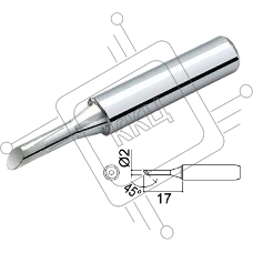 Жало для паяльника Quick QSS960-T-2CF