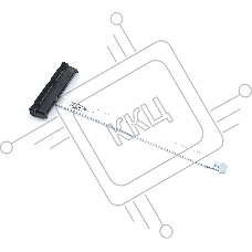 Шлейф жесткого диска для ноутбука Asus X509 X509BA X509DA X509FA X509F X509U