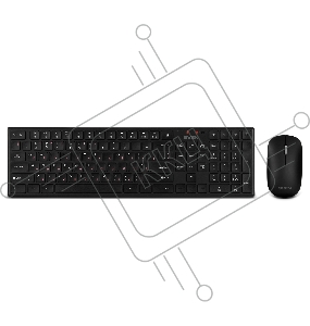 Беспроводной набор Sven ножничная клавиатура + мышь KB-C2550W чёрный (109 кл.,12Fn, 1000DPI, 2+1 кл.)