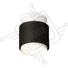 Светильник Ambrella Light XS7511040 SBK/SWH черный песок/белый песок MR16 GU5.3 (N7925, C7511, N7030)