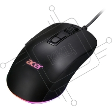 Мышь проводная Acer OMW135 черный, 6400 dpi, USB, кнопки - 7