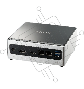 Персональный компьютер NERPA BALTIC mini I710 DM  Intel Core i7 10510U(1.8Ghz)/16384Mb/512PCISSDGb/noDVD/Int:Intel UHD Graphics/WiFi/war 1y/1kg/black/silver/noOS + GLAN, VESA, noKbd&m