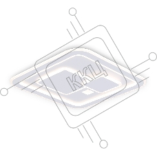 Светильник Ambrella light FA7712 WH белый 3000K-6400K 99W 480*480*60 (ПДУ РАДИО 2.4G)
