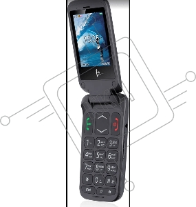 Мобильный телефон F+ Ezzy Trendy 1 Grey, 2.4''
