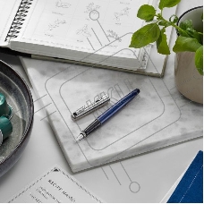 Ручка перьевая Parker Jotter Core F63 (CW2030950) Royal Blue CT, M, сталь нержавеющая, подарочная коробка