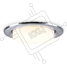 Светильник встраиваемый G10102 CH хром GX53 max 12W D106*38 (кратность 10шт)