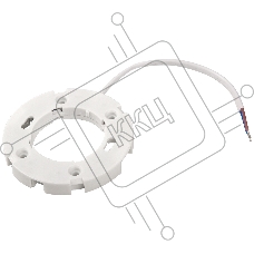 Патрон General GLH-GX53-HRP-W, термостойкий пластик, GX53,  белый