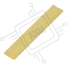 Трубка термоусадочная GHS-10-5-Y, 10/5мм, Желтая, 1м