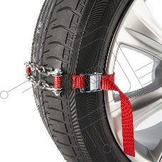 Цепи (браслеты) противоскольжения Rexant для легковых авто (колеса 165-205 мм), к-т 6 шт. Цепи (браслеты) противоскольжения Rexant для легковых авто (колеса 165-205 мм), к-т 6 шт.