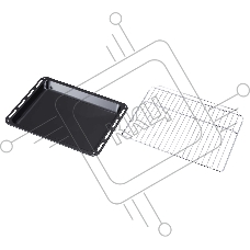Духовой шкаф встраиваемый полноразмерный Evelux EO 610 B