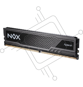 Оперативная память Apacer 32GB DDR4 3200MHz (1*32Gb) UDIMM NOX Black Gaming Memory (PC4-25600) CL16 1.35V Intel XMP 2.0, Heat Sink (Retail) 2048*8  3 years (AH4U32G32C282MBAA-1)