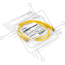 Патч-корд ExeGate UTP-RJ45-RJ45-C6-1M-YL, UTP, cat.6, 1м, желтый