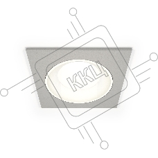 Комплект встраиваемого светильника Ambrella light XC7633060 SGR/SWH серый песок/белый песок MR16 GU5.3 (C7633, N7020)