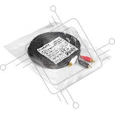 Кабель аудио Exegate EX-CCA-458-10.0 (3.5mm Jack M/2xRCA M, 10м, позолоченные контакты)