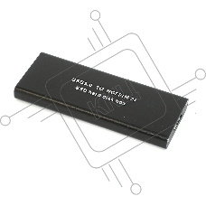 Бокс для SSD диска NGFF (M2) с выходом USB 3.0 алюминиевый, черный Бокс для SSD диска NGFF (M2) с выходом USB 3.0 алюминиевый, черный