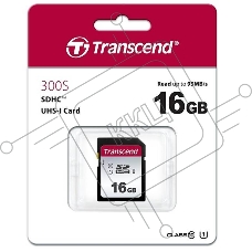 Флеш карта SD 16Gb Transcend SDHC UHS-I U1