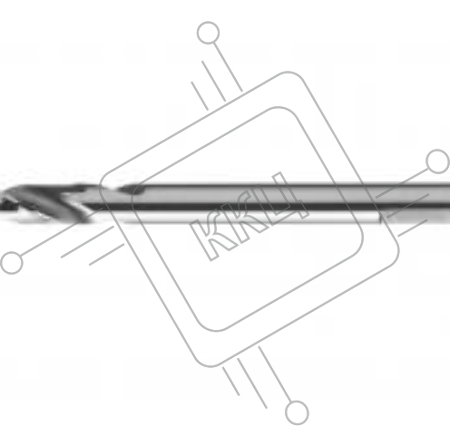 Сверло центрирующее ЗУБР 29520  ПРОФИ твердосплавные 10х100мм