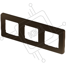 Рамка 3 поста бронза Inspiria