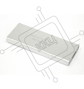 Бокс для SSD диска NGFF (M2) с выходом USB 3.0 алюминиевый, серебристый