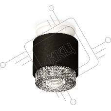 Светильник Ambrella Light XS7511042 SBK/SWH/CL черный песок/белый песок/прозрачный MR16 GU5.3 (N7925, C7511, N7191)