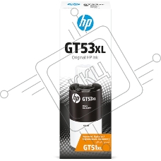 Емкость с чернилами HP GT53XL для GT 5810/5820/Ink Tank 115/315/319/419/415/Smart Tank 515/615, черный (135 ml), 6000 стр.