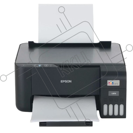 МФУ струйный Epson L3210, принтер/сканер/копир, (А4, ч.б 10 стр/мин/цв. 5стр/мин, 5760х1440 dpi, СНПЧ, USB черный)