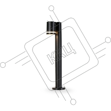 Светильник Ambrella light ST3343 BK черный IP54 GX53 max 15W 100*85*600