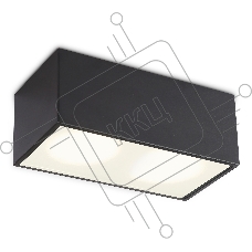 Светильник Ambrella light TN6535/2 BK черный IP44 GX53/2 200*100*80