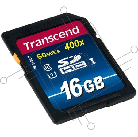 Флеш карта SDHC 16Gb Class10 Transcend TS16GSDU1 Premium w/o adapter