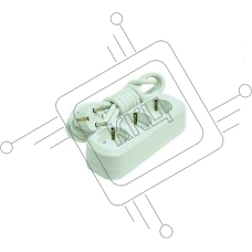Удлинитель 3х2м с заземл. 16А IP20 Makel MGP132