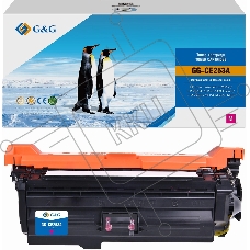 Картридж лазерный G&G GG-CE253A CE253A пурпурный (7000стр.) для HP CLJ CP3525n/CP3525dn/CP3525X/CP3520/CM3530fs MFP/CM3530 MFP