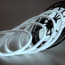 Светодиодная лента термостойкая для сауны и бани General Lighting Systems гибкий термо-неон 5 м, 14,4Вт/м, 12В, IP68, 6500К, холодный белый GLS-2835-180-14.4-12-IP68-NTS-6 (502162)