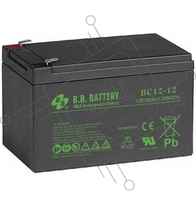 Батарея B.B. Battery BC 12-12 (12V 12Ah)