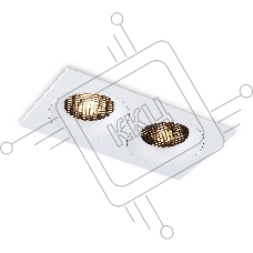 Светильник встраиваемый Ambrella light TN102731/2 WH белый GU5.3 175*92*23