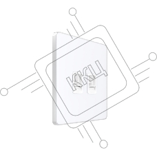 Systeme Electric Systeme Infinity Арктический лед Розетка информационная RJ-45 кат.5e 2-я