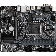 Материнская плата Gigabyte H410M H V2 (2.0/2.1), LGA 1200, Intel H470, 2xDDR4, 4xSATA, 1xM.2, 1xPCIe 3.0 x16, 2xPCIe 3.0 x1, 1xHDMI, 1xVGA, 1x 1Gb LAN, 2xUSB-A 3.2 Gen 1, 4xUSB-A 2.0, 3x3.5 мм, 7.1, Micro ATX