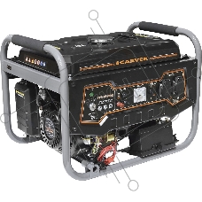 Электрогенератор бензиновый Carver PPG-3900АE, 3.2 кВт, 65дБ, 46 кг