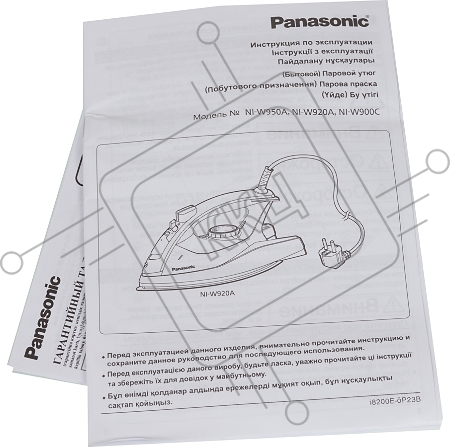 Утюг Panasonic NI-W950ALTW 2400Вт черный